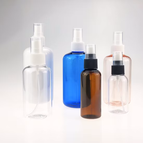 100ml 120ml 200ml 250ml Spray di plastica vuoto Lozione airless per animali domestici Profumo cosmetico/Shampoo/Disinfettante per le mani/Contagocce per olio per capelli Flacone rotondo per imballaggio con pompa per schiuma